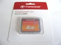 Produktbild: . 4GB Compact Flash Card 133x ( 4 GB CF Karte ) TRANSCEND Neu .