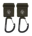 Produktbild: Lässig Casual Stroller Hooks With Carabiner Taschenzubehör Olive Grün Neu