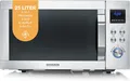 Produktbild: SEVERIN 4-in-1 Mikrowelle „Crispy Wave“, Heißluft-Funktion bis 230°C