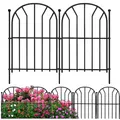 Produktbild: Amagabeli Dekoratives Gartenzaun 61cmH x 31cmL 20 Panels, Gesamtlänge 6.2m, R...
