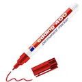 Produktbild: edding 400 Permanentmarker - rot - 1 Stift - feine Rundspitze 1 mm - wasserfest, schnell-trocknend - wischfest - für Karton, Kunststoff, Holz, Metall, Glas