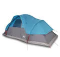 Produktbild: vidaXL Kuppelzelt Kuppel-Familienzelt 9 Personen Blau Wasserdicht, (1 tlg)