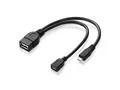 Produktbild: USB-OTG Adapter-Kabel Micro-USB-Stecker USB-Buchse Typ A + Strom Fire TV Stick