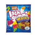 Produktbild: nimm2 Lachgummi Heroes – 1 x 225 g – Fruchtgummis mit Fruchtsaft und Vitaminen – Süßigkeit in sechs Geschmacksrichtungen