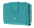 Produktbild: Golden Head Leder Geldbörse Madrid RFID Protect Billfold Coin Wallet Turquoise türkis
