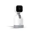 Produktbild: Blink Mini Pan-Tilt 360° Tag Nachtsicht Überwachungskamera weiß Alexa Motion Neu
