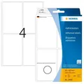 Produktbild: HERMA Vielzwecketiketten 52x82 mm weiß Papier matt Handbeschriftung 128 St.
