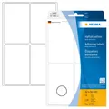 Produktbild: HERMA Vielzwecketiketten wei? 52x82 mm Papier matt 128 St.