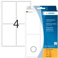 Produktbild: 1-60x HERMA Vielzweck-Etiketten, 52 x 82 mm, weiß, Großpackung SPARE BIS ZU 71%