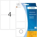 Produktbild: HERMA 2490 Vielzweck-Etiketten, 128 Stück, 52 x 82 mm, 4 pro Bogen, selbstkleben