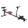 Produktbild: KENDOX Fitness Cardio Ruder Sport Gerät ROWSHAPER zusammenklappbar rot schwarz