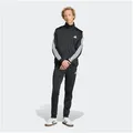 Produktbild: adidas Sportswear Trainingsanzug DAYREADY (2-tlg), für Laufen und sportliche Aktivitäten, zweiteiliges Set schwarz S (44/46)