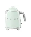 Produktbild: Smeg, Kleiner elektrischer Wasserkocher KLF05PGEU 0,8 L, Edelstahlfilter, Sicherheitsautomatik, Wasserstandsanzeige, rutschfester Boden und integrierte Kabelaufwicklung, Leistung 1400W, Pastellgrün