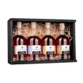 Produktbild: Louis Santo Premium Rum Tasting Set 7, 8, 12 & 18 Jahre | 4x100 ml für bis zu 5 Personen | Rum Geschenkset für Liebhaber | 4 verschiedene dominikanische Rums im Probierset