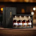 Produktbild: Tastingbox Louis Santo Premium Rum | für 5 Personen | 4x 100 ml Miniaturflaschen