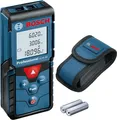 Produktbild: Bosch Professional Laser Entfernungsmesser GLM 40 (Flächen-/Volumenberechnung, M