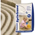 Produktbild: Spielsand 25 kg Quarzsand für Sandkasten, feine Körnung, gesiebt, gewaschen, formstabil