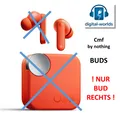 Produktbild: CMF by nothing BUDS - In-ear Kopfhörer (rot) +++ NUR BUD RECHTS / SEHR GUT +++