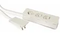 Produktbild: EVOline Plug mit 3-fach Steckdosenleiste, weiß