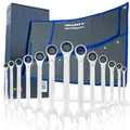 Produktbild: Ratschenschlüssel Maul Ring SW 8-32 mm Set Ratsche Schüssel Ringsatz 13 tlg.