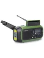 Produktbild: Nedis Emergency Radio - DAB+/FM - Dynamo - Solar- 2500 mAh Powerbank - DAB+/FM - Mono - Grün