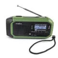 Produktbild: Notfallradio Kurbelradio DAB+ Radio FM LED-Lampe Batteriefreies Solar USB Dynamo