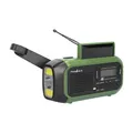 Produktbild: Tragbares Notfallradio DAB+ FM Solar Kurbel und Taschenlampe