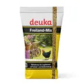 Produktbild: deuka Freiland-Mix 10 kg | Hühnerfutter | Abwechslungsreiches Alleinfutter | Vollnahrung für Legehennen | Freiland- und Bodenhaltung | Alleinfuttermittel