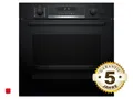 Produktbild: Bosch HRG578CB7 Einbau-Backofen mit Dampfunterstützung Schwarz