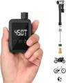 Produktbild: Mini-Fahrradpumpe Elektrische Fahrrad Pumpe Digital LCD-Druckmessgerät 120PSI
