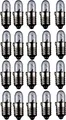 Produktbild: 20er Set WireThinX Kleinstlampen Subminiatur 1,00 W, 12 V - Sockel E5,5 4,7 x 15 mm, L-55