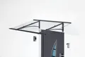 Produktbild: Gutta Pultvordach PT/GR Aluminium anthrazit, Acrylglas klar