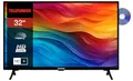 Produktbild: TELEFUNKEN XH32SO550SD Smart TV 32 Zoll Fernseher (HD-Ready, HDR, Triple-Tuner, DVD-Player) inkl. 6 Monate HD+