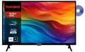Produktbild: Telefunken XH32SO550SD LCD-LED Fernseher (80 cm/32 Zoll, HD-ready, Smart TV, HDR, Triple-Tuner, DVD-Player, 6 Monate HD+ gratis)