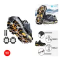 Produktbild: Grödel Crampons 19 Zähne Stahl Schuhkletten Hiking Trekking