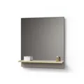 Produktbild: Livinity Badspiegel Timavo, Greige, 60 x 67 cm mit Regal