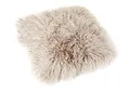 Produktbild: Reissner Lammfelle Tibet Lammfell Kissenbezug langflorig 40x40cm JYC02 Taupe