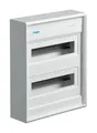 Produktbild: Hager Kleinverteiler Aufputz 2x12TE Kunststoff IP30 305x370x96,5mm... VA24CN