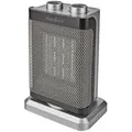 Produktbild: Keramik Heizlüfter 2 Heizstufen Elektroheizer Oszillierend Kaltluftstufe Kippschutz Überhitzungsschutz, Kabel 150 Cm, Bxhxt 16,5x24x9,2 Cm Nedis Htfa17gy