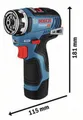 Produktbild: Bosch Professional 06019H3001 Akku-Bohrschrauber 12V Li-Ion inkl. 2. Akku, inkl. Ladegerät, inkl. Koffer