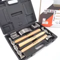 Produktbild: YATO Karosserie Ausbeulwerkzeug Satz Ausbeul-Hammer Ausbeulhammer Set 7-tlg