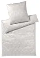 Produktbild: Joop! Mako-Satin-Bettwäsche-Garnitur Cornflower Charm Farbe Stone Größe 155x220+80x80