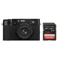 Produktbild: Fujifilm X100VI + SanDisk Extreme Pro SDXC 200MB/s 128 GB  schwarz
