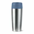 Produktbild: Emsa Isolierbecher Travel Mug Eco, Edelstahl, Blau, Silberfarben, 360 ml, N20241