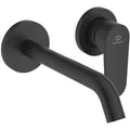 Produktbild: Ideal Standard cerafine nuovo - inbouw wastafelkraan, 2-gats installatie, zijdeglans zwart (BD776XG)