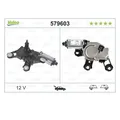 Produktbild: Valeo 579603 Wischermotor Hinten für Audi A3 8P1 8PA A4 8E5 8ED Q5 8RB Q7 4LB