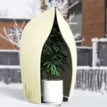 Produktbild: Yomisee 2 Stück Winterschutz Pflanzen 200x240cm Frostschutz Reißverschluss Beige