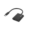 Produktbild: Audio-Adapter, 2in1, USB-C-St. - 3,5-mm-Klinke/USB-C-Buchse, Audio +