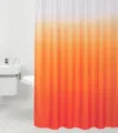 Produktbild: Sanilo Duschvorhang Magic Orange 180 x 200 cm, 100% wasserdicht, Anti-Schimmel-Effekt, hochwertige Qualität
