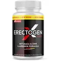 Produktbild: ErectogenX Forte Kapseln | mit L-Arginin, L-Citrullin und Maca | für aktive Männer | 60 Kapseln Inhalt